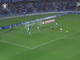 Iñaki Williams marcou gol de peito contra o Tenerife. DUGOUT
