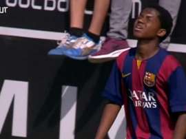 Ansu Fati knows how to score against Real Madrid. DUGOUT