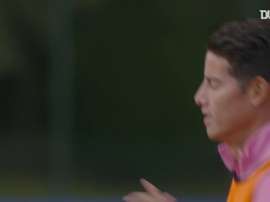 VÍDEO: así prepara James su próximo recital en la Premier. DUGOUT