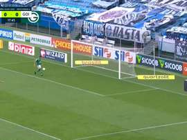 Gremio beat Goias in a Brasileirao match on Monday night. DUGOUT