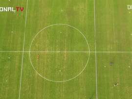 O Nacional retoma suas atividades após a interrupção do futebol forçada pela pandemia. DUGOUT