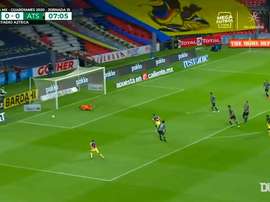 Jorge Sanchez's header was the difference between America and Atlas. DUGOUT