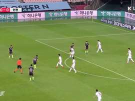 Jeonbuk won 1-0. DUGOUT