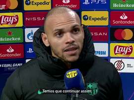 Braithwaite se diz feliz por provar que pertence ao time do Barcelona. DUGOUT
