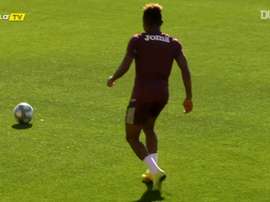 Villarreal have begun group training this Monday. DUGOUT