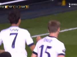 Son got his first Spurs goal. DUGOUT