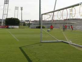 Precision circuit at Spain women’s training. DUGOUT