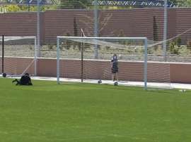 Leganes started training in groups on Monday. DUGOUT