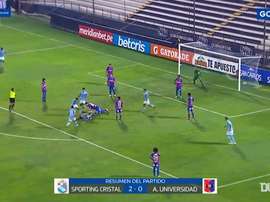 Sporting Cristal beat Alianza UDH 2-0 in the Peruvian League. DUGOUT