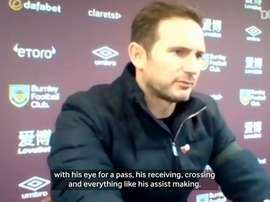 Lampard praised Chelsea. DUGOUT