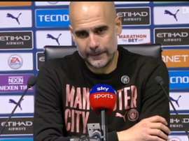 Pep was delighted with his side. DUGOUT