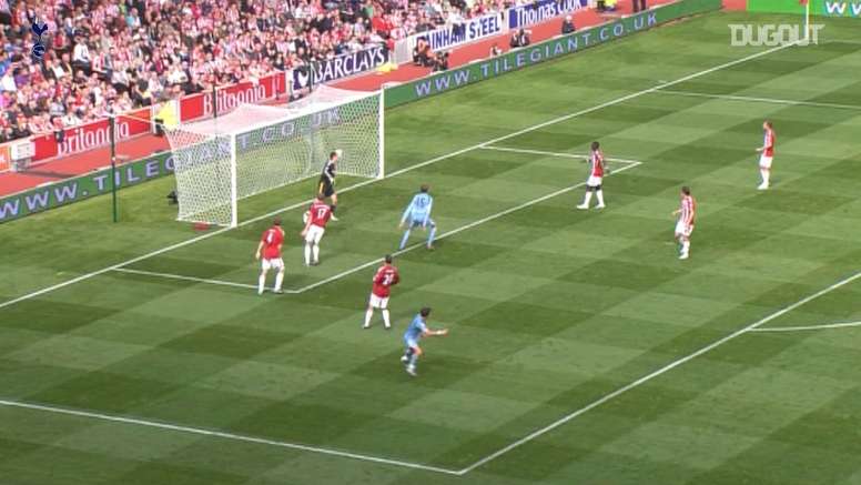 Video Gareth Bale S Brilliant Volley V Stoke Besoccer