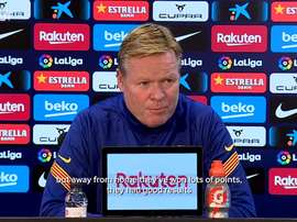 Ronald Koeman: 'We need to win all the games until the end of the year'. DUGOUT