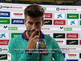 VIDEO: Gerard Piqué: 'We will fight until the end'. DUGOUT