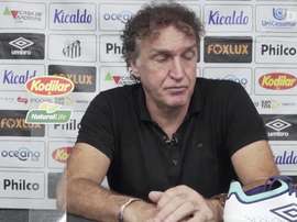 Cuca analisou o empate do Santos contra o Botafogo pela 11ª rodada do Brasileirão. DUGOUT
