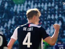 Solidez defensiva de De Ligt na Juventus em 2019/20. DUGOUT