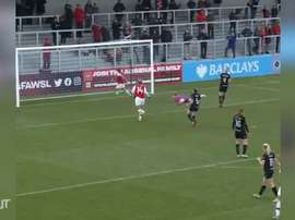 Evans' best moments for Arsenal Women. DUGOUT