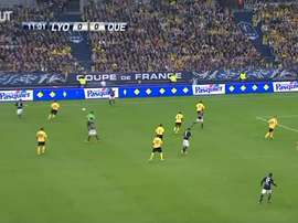 Lyon remporte la Coupe de France face à Quevilly. DUGOUT