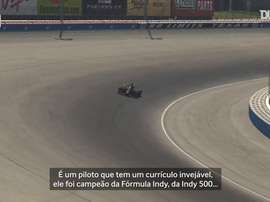 Tony Kanaan estreia na Fórmula Indy virtual pelo Corinthians. DUGOUT