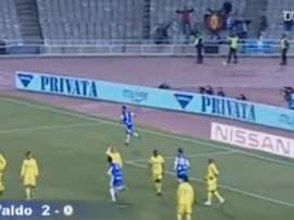 Valdo scored this goal for Espanyol. DUGOUT