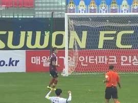 El brasileño André Luis debutó con el Daejeon Citizen surcoreano. Dugout