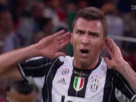 Il goal di Mandzukic in finale. Dugout