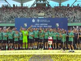 Il Legia Varsavia diventa campione. Dugout