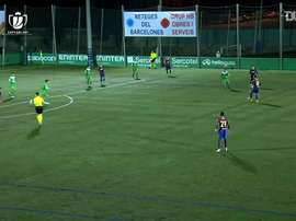 Barcelona beat Cornellà in extra time. DUGOUT
