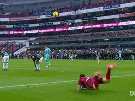 Marchesin did a scorpion kick of his own for Club America back in 2018. DUGOUT