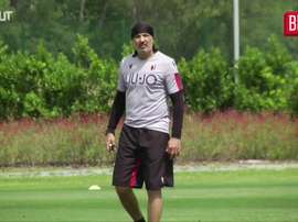 Bologna continue training six days ahead of their Serie A return. DUGOUT