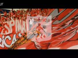 VÍDEO: así se motivó América de Cali ante Deportivo Cali. Dugout