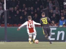 Frenkie de Jong convenció al Barça gracias a sus actuaciones en el Ajax. Dugout