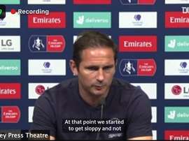 Lampard wasn't happy after the match. DUGOUT