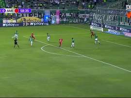 El golazo de Duván Vergara ante Deportivo Cali. DUGOUT
