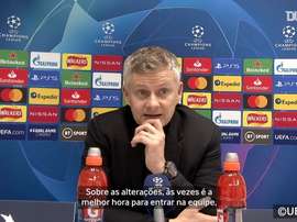 Ole Gunnar Solskjaer confirmou que Alex Telles deu positivo para Covid-19. DUGOUT