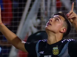 Dybala de retour avec l'Argentine. Capture