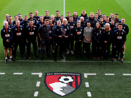 Eddie Howe has been named the Premier League Manager of the Month for October. Twitter/premierleague