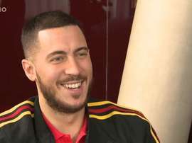 Hazard a expliqué l'anecdote du hamburger. Capture/RTBF