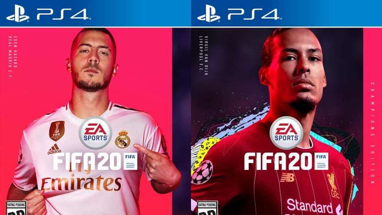 Hazard And Van Dijk On The Front Cover Of Fifa 20 Besoccer