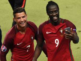 Eder claims Ronaldo told him he would score the winner. Twitter