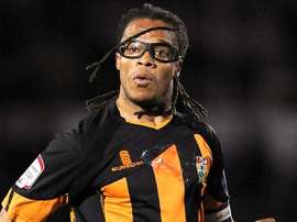 Episodio extraño el de Davids en el Barnet. AFP
