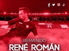 René Román será uno de los refuerzos del Almería bajo palos esta temporada. UDAlmería