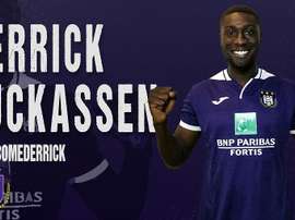 Luckassen made just four appearances for Hertha Berlin. Twitter/RSCAnderlecht