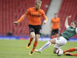 El atacante estonio Henri Anier podría cambiar de equipo. DundeeUnited
