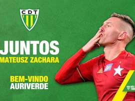 Mateusz Zachara, nuevo jugador del Tondela. CDTondela