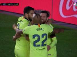 Nouveau but de Messi. Capture/Movistar