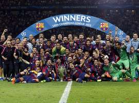 Rakitic spoke about Barcelona's last treble win. FCBarcelona