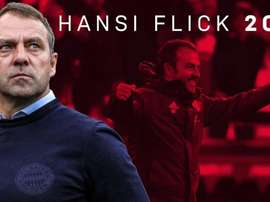Flick renova com o Bayern até 2023. Twitter/FCBayern
