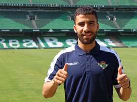 Yassin Fekir accompagne son frère. Real Betis