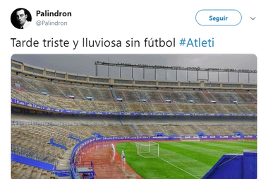 La imagen ha tocado la fibra a la familia atlético. Twitter/Palindron